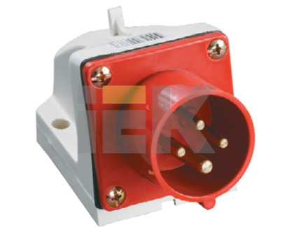 IEK Вилка 514 стац.3Р+РЕ 16А 380В IP44