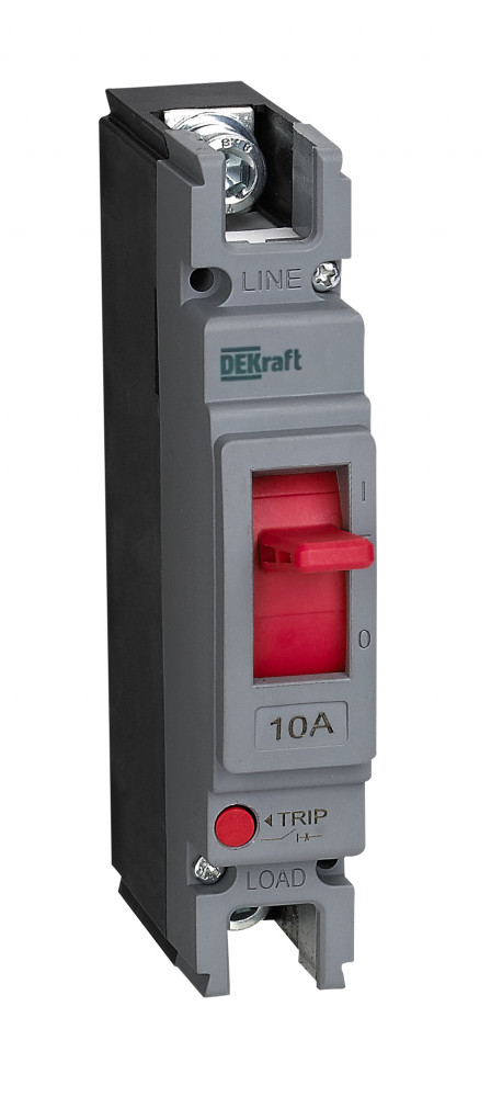Dekraft Силовой автоматический выключатель 1P 10A 20кА ВА-301