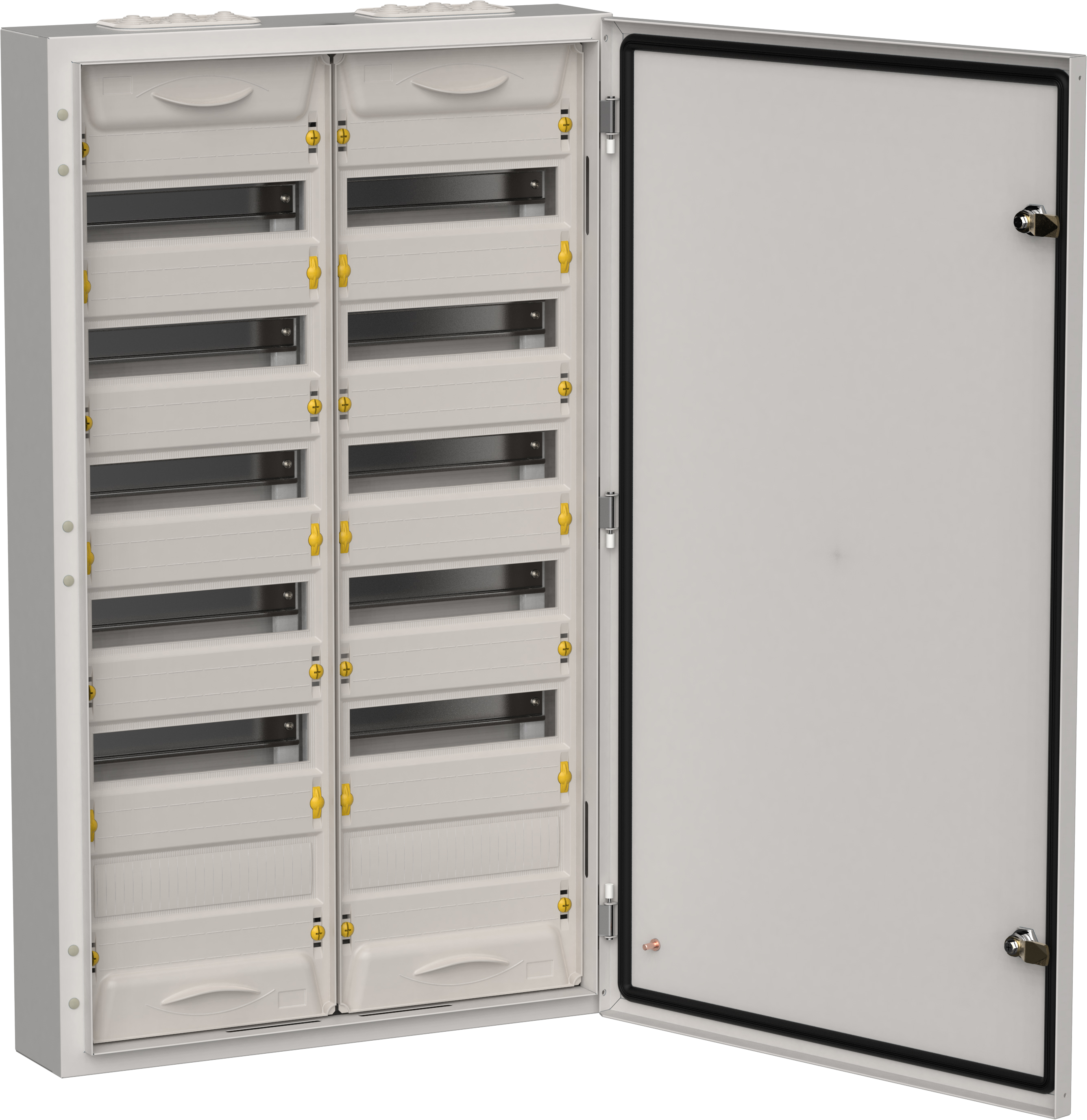 IEK TITAN 5 Корпус мет. ЩРн-144 (2х72) 960х570х140 IP54 сер