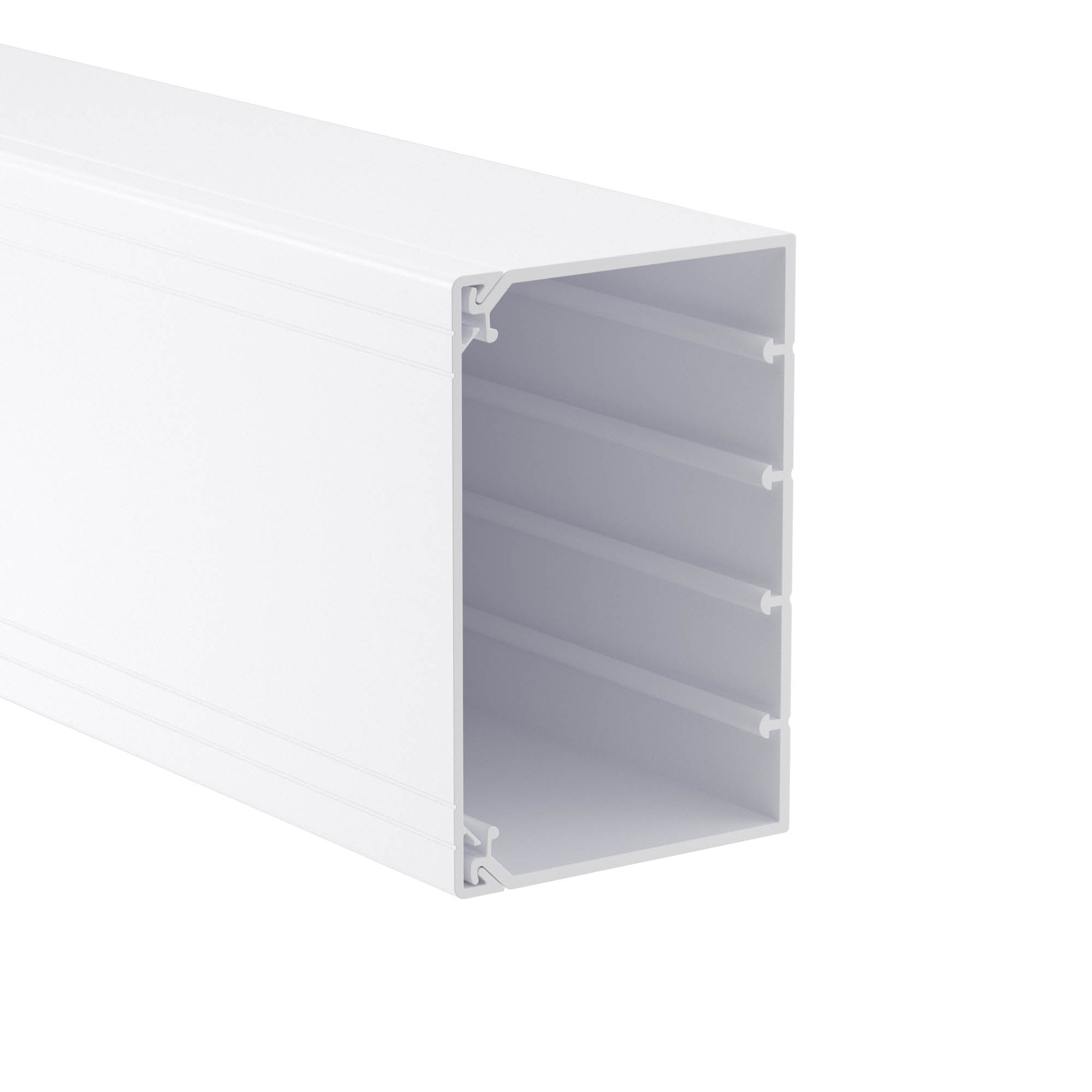 DKC ТА-GN 120x80 Короб с крышкой с направляющими для установки разделителей