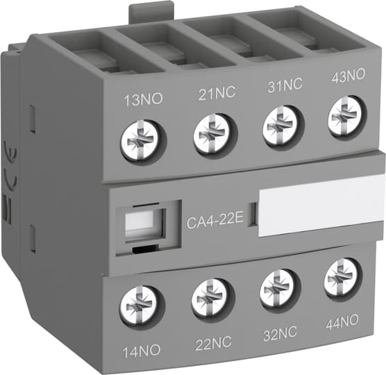 ABB CA4-22M Блок контактный дополнительный (2НО+2НЗ) для контакторов AF09…AF38