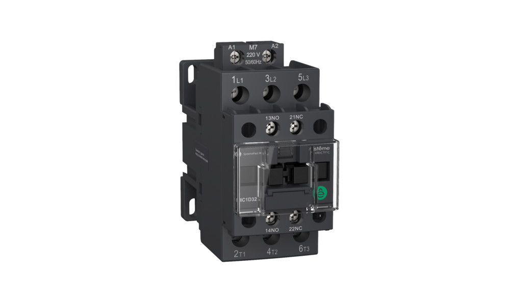 Systeme Electric Контактор MC1D 3P 32A НО+НЗ 220V 50/60ГЦ