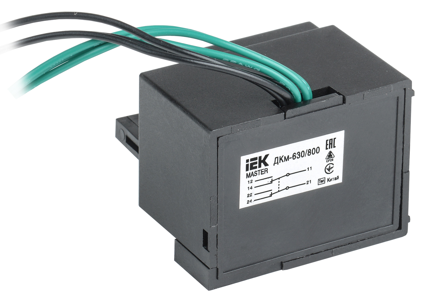 IEK KARAT MASTER Контакт дополнительный ДКм-630/800 (ДКм-40)