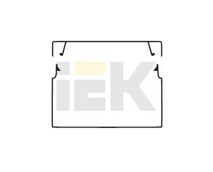 IEK ELECOR Кабель-канал 40х25 (1шт.= 2 м.)