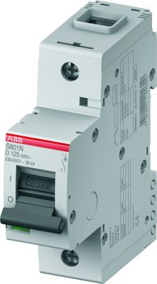 ABB Выключатель автоматический 1-полюсный S801N D20