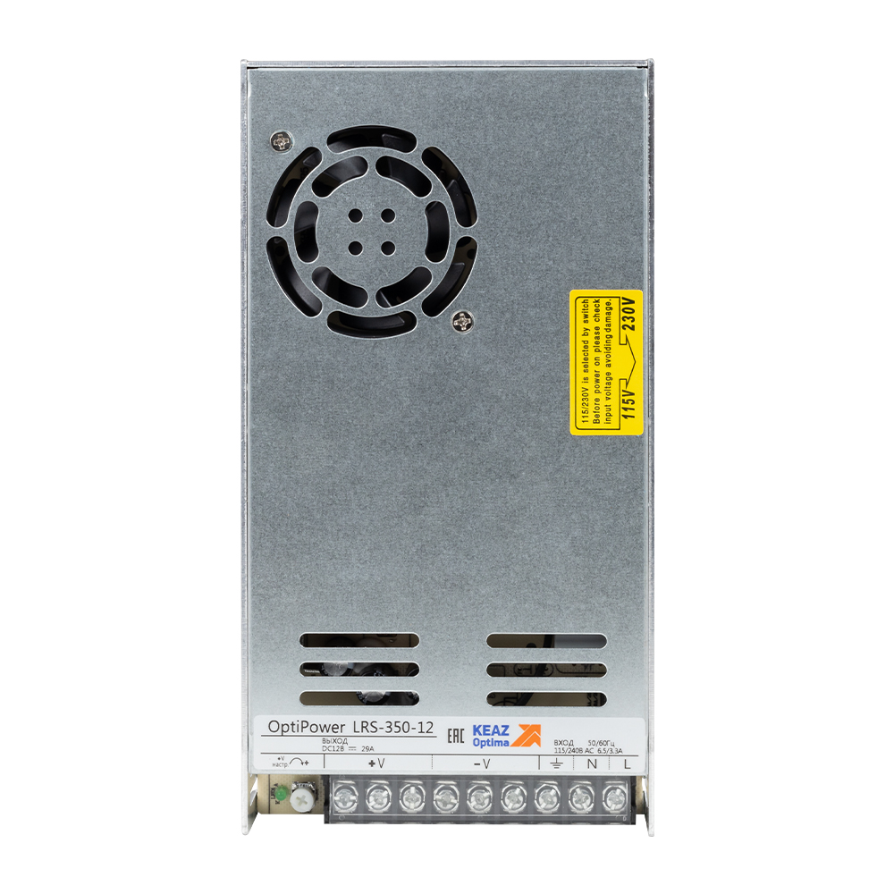 КЭАЗ Блок питания панельный OptiPower LRS 350-12 29A