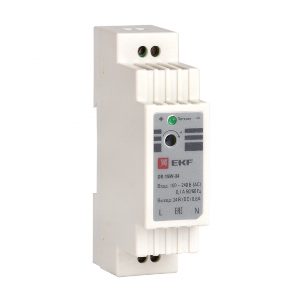 EKF PROxima Блок питания 24В DR-15W-24
