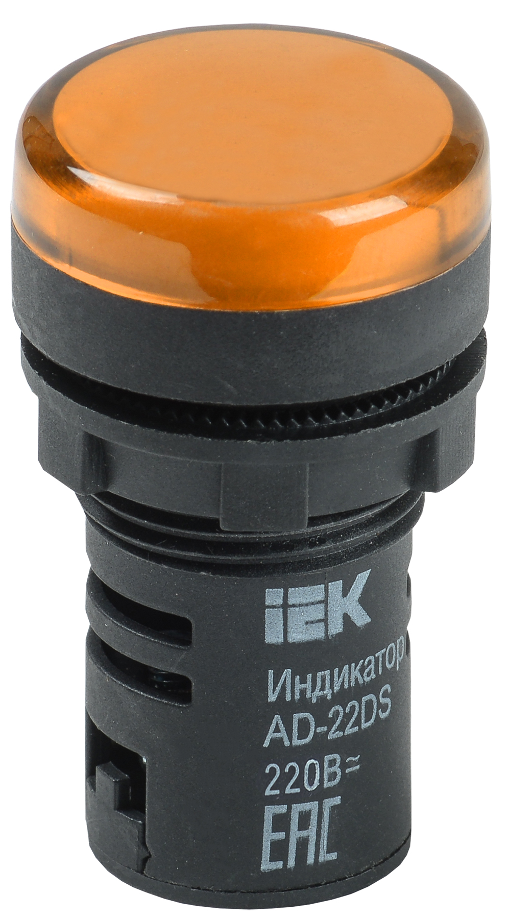 IEK Лампа AD22DS(LED)матрица d22мм желтый 230В