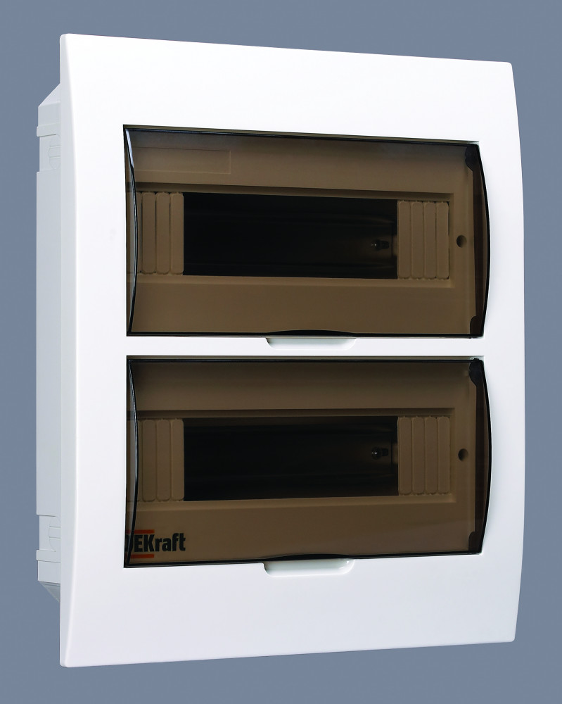 Dekraft Корпус пластиковый встраиваемый 24 мод. IP41 ЩРВ-П-24