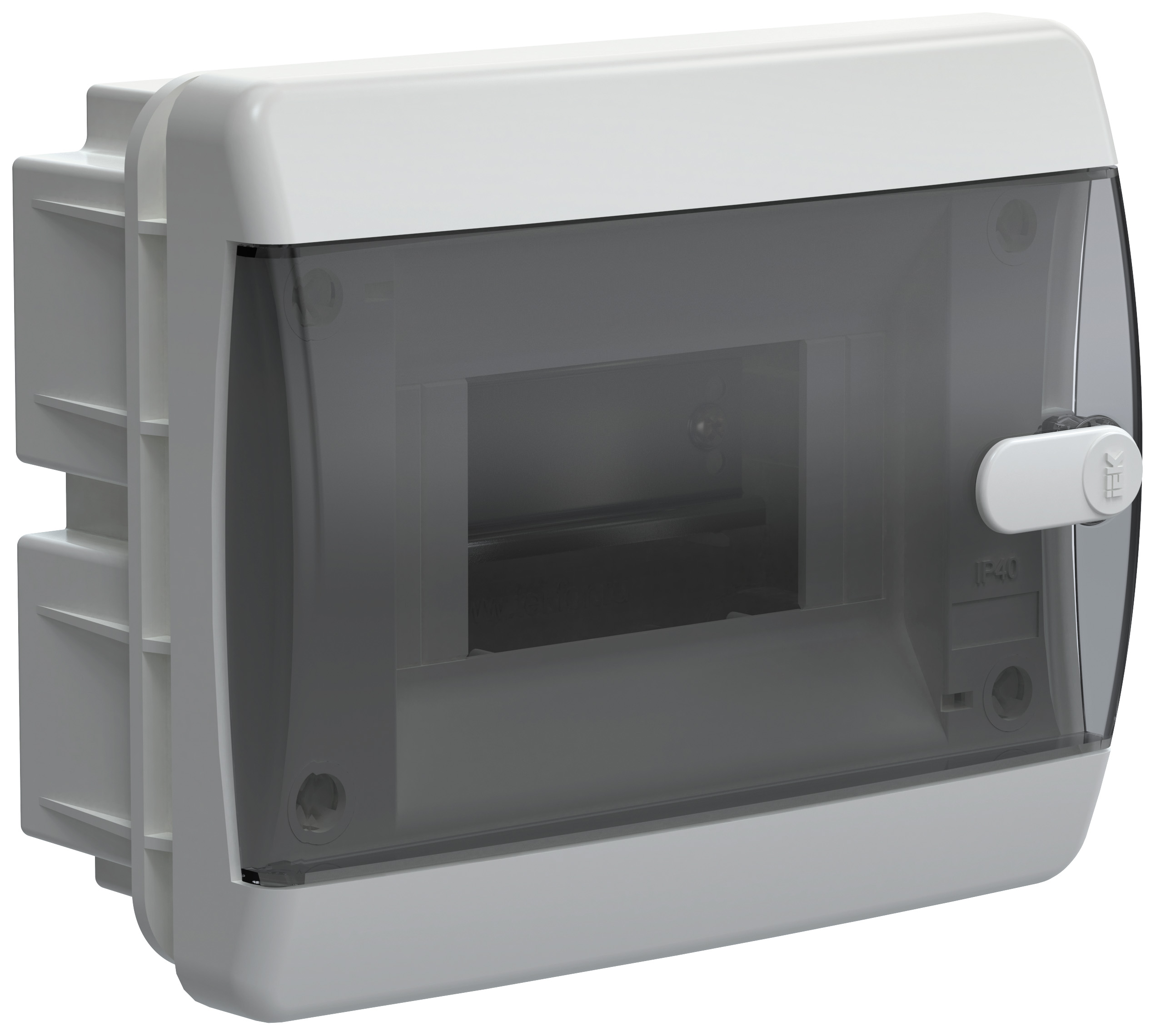 IEK UNION Compact Корпус пласт. ЩРВ-П-6 IP41 черн. пр. дв.