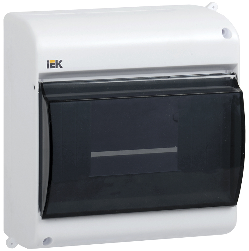 IEK KREPTA 3 Корпус пластиковый КМПн 2/6 IP30 белый откр.монтаж