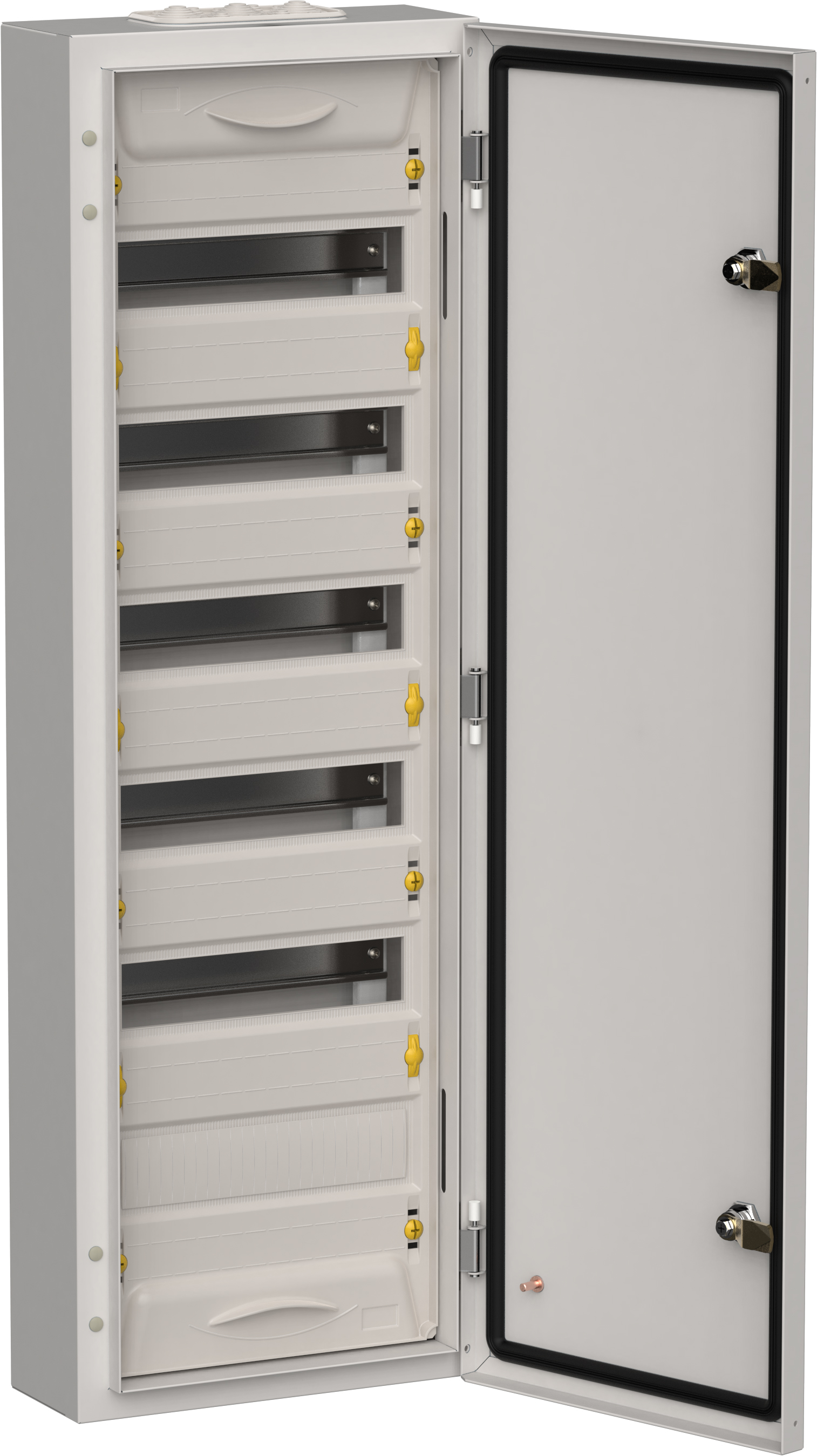 IEK TITAN 5 Корпус мет. ЩРн-72 (1х72) 960х310х140 IP54 сер