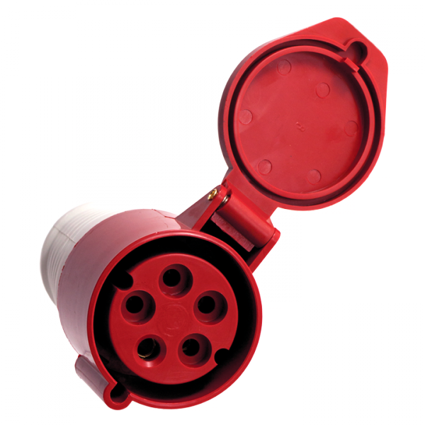 EKF PROxima Розетка переносная 215 3Р+РЕ+N 16А 380В IP44
