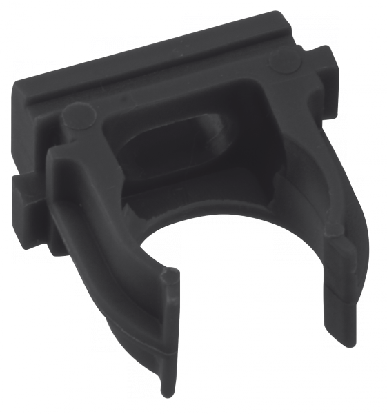 EKF PROxima Крепеж-клипса черная d16мм (10шт.) Plast