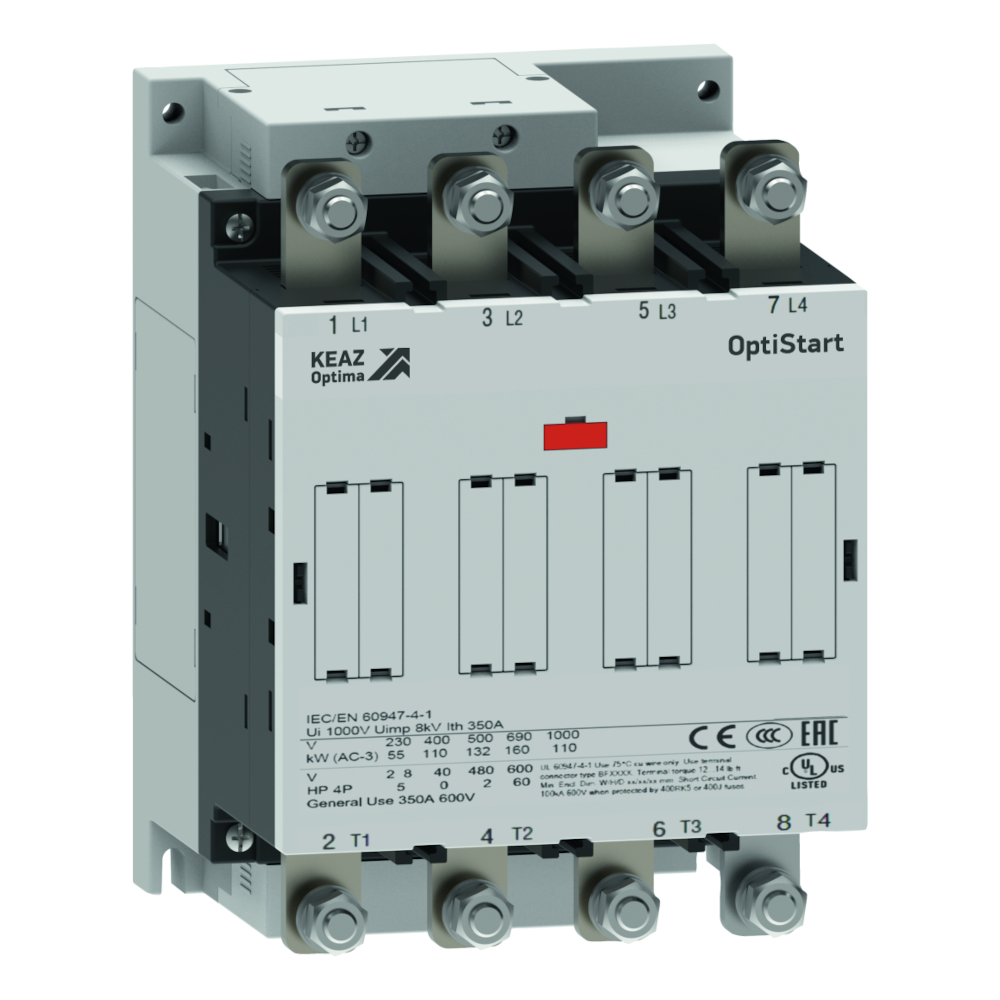КЭАЗ Контактор OptiStart K-AF-230-40-00-E230 с катушкой AC/DC с электронным управлением