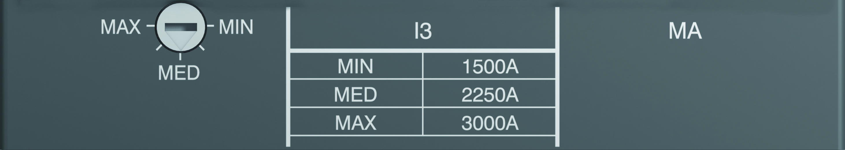 ABB Tmax XT Расцепитель защиты MA 200 Im=1000...2000 XT4 3p