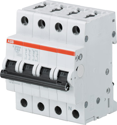 ABB Выключатель автоматический 3P+N S203 D13NA