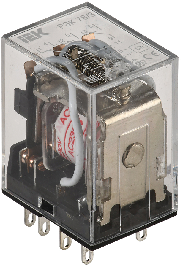 IEK ONI Реле РЭК78/3(MY3)  5А  220В АC