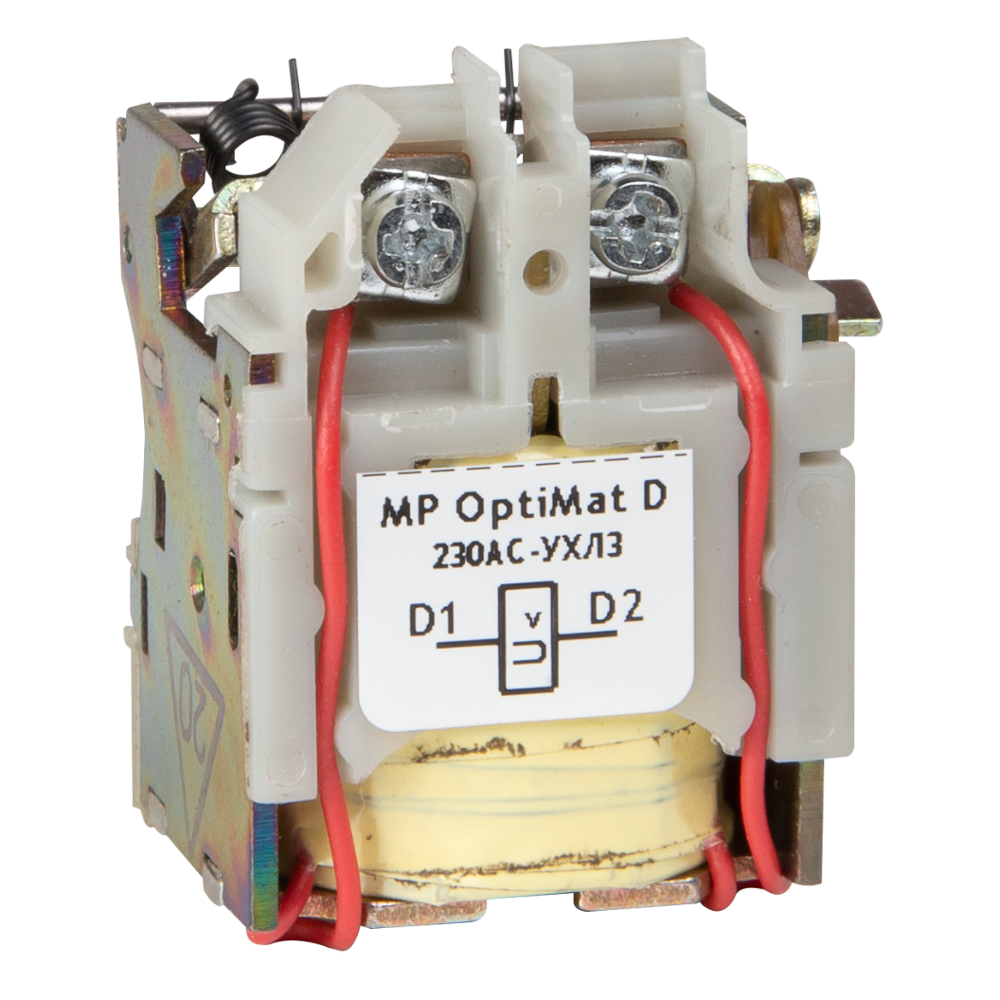 КЭАЗ Расцепитель минимального напряжения OptiMat D100, D160, D250, D400, D630-230AC-ОМ4-РЕГ