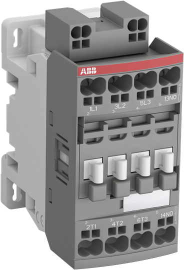 ABB Контактор AF12-30-01K-14 с втычными клеммами, с универсальной катушкой управления 250-500BAC/DC