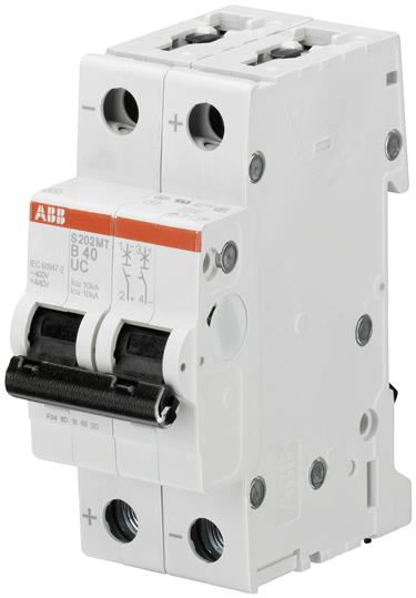 ABB Выключатель автоматический 2-полюсной S202M C63UC