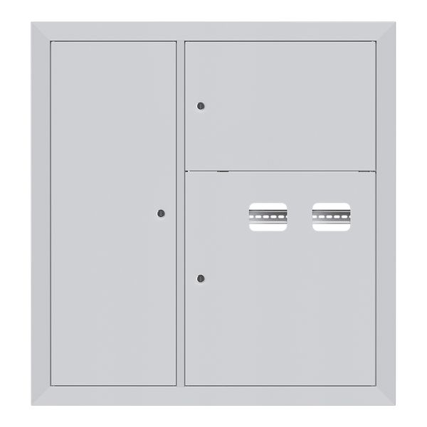 Щит этажный 2 кв. со слаботочным отсеком слева (1000х950х150) EKF Basic