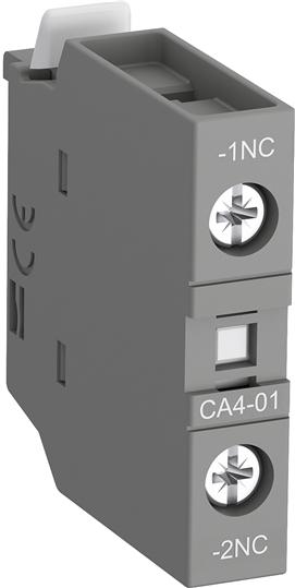 ABB Контакт CA4-01 (1НЗ) фронтальный для контакторов AF09…AF96 реле NF22E…NF40E