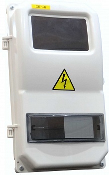 EKF Basic Щит учетный ЩУРн-П 1/8 (366х200х117) IP55