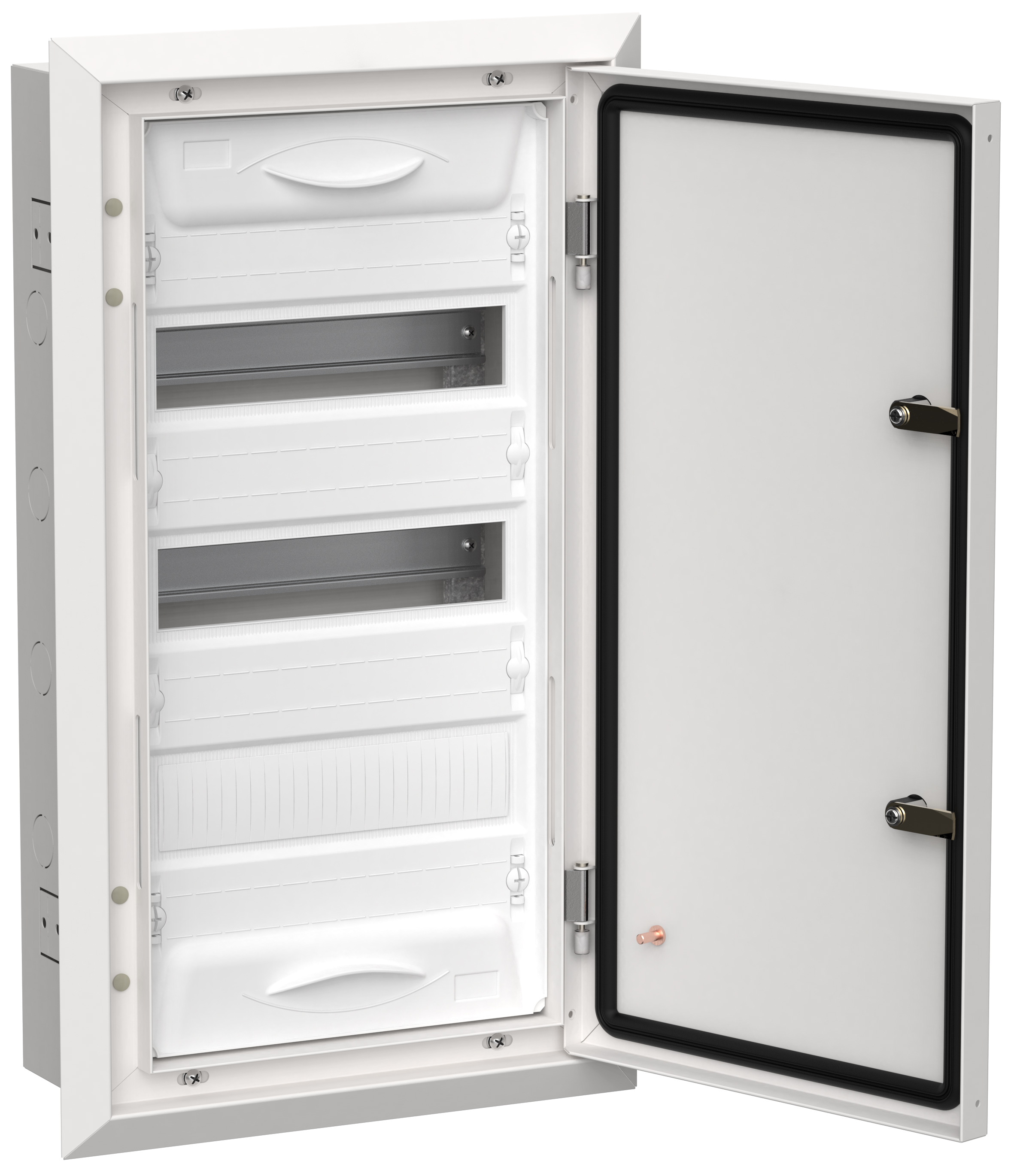 TITAN 5 Корпус мет. ЩРв-36 (1х36) 630х365х130 IP31 бел IEK