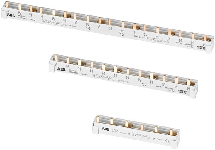 ABB 1ф.шина к. 57мод.63А нейт.PS1/57NA