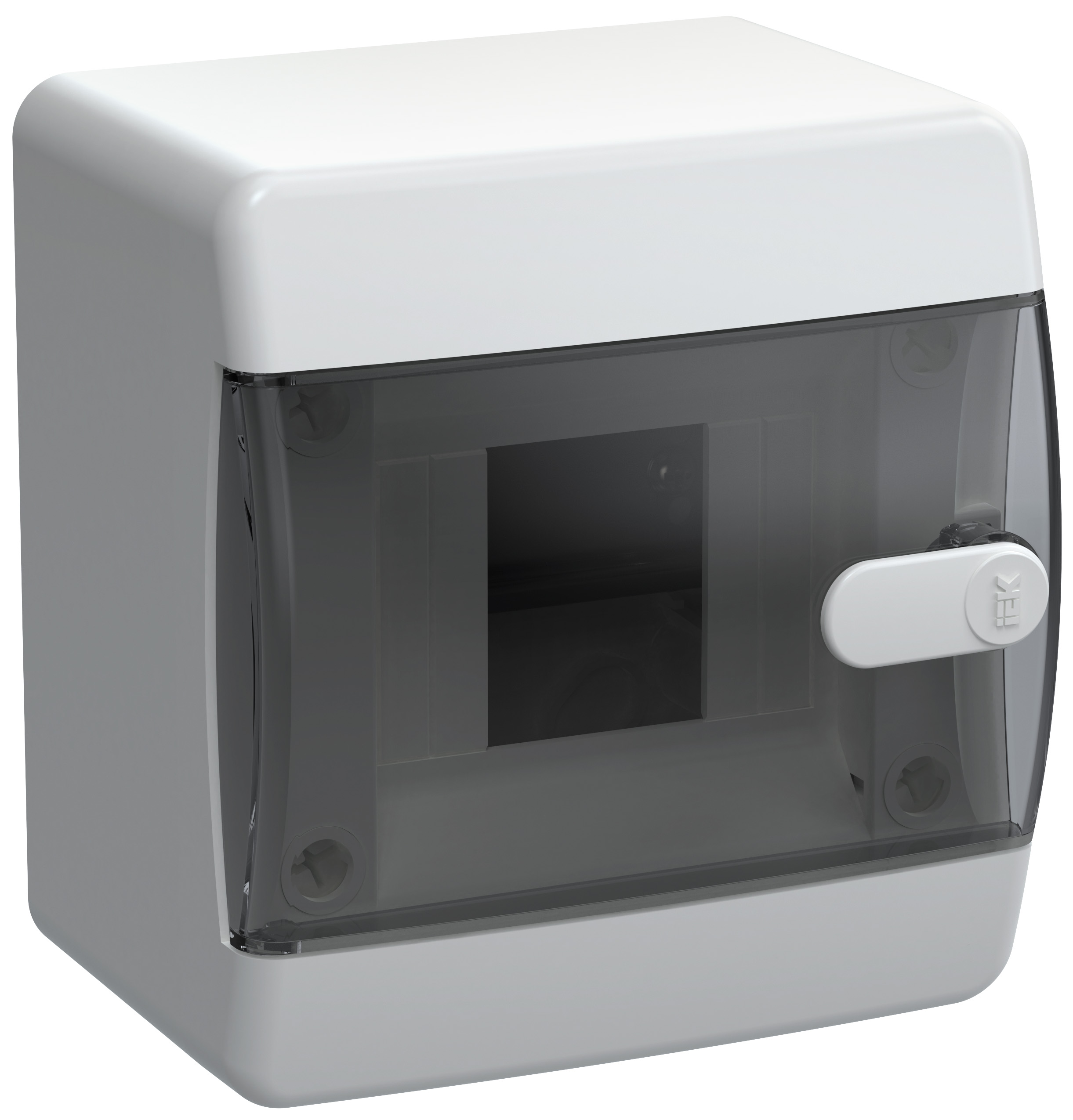 IEK UNION Compact Корпус пласт. ЩРН-П-4 IP41 черн. пр. дв.