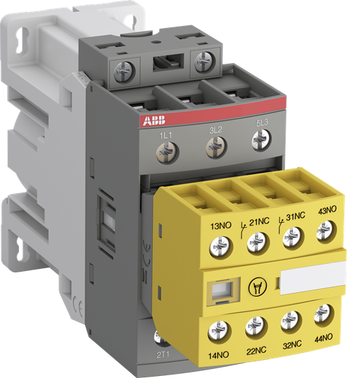 ABB Контактор AFS26Z-30-22-30 для систем безопасности, с катушкой управления 24 В DC для подключения к ПЛК