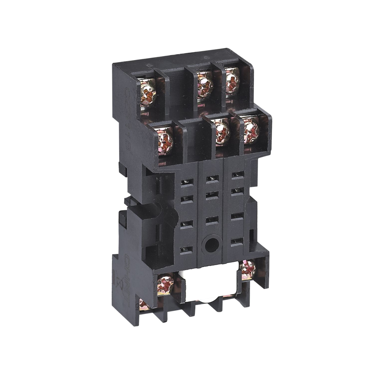 CHINT Розетка CZY08A-E для реле JZX-22F(B)/2Z,NJX-13FW(B)/2ZS 2 контакта