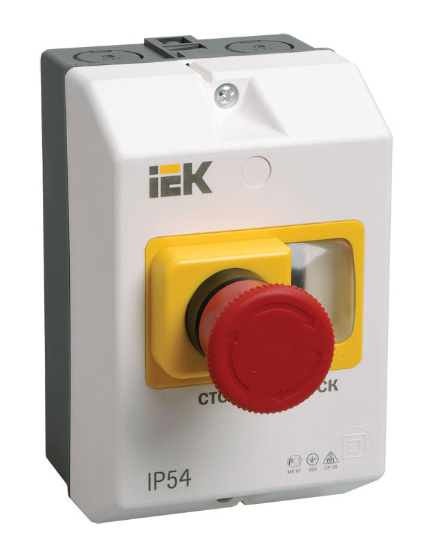 IEK Защитная оболочка с кнопкой Стоп IP54