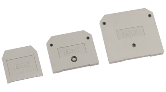 IEK Заглушка для ЗНИ-35мм2 (JXB125A) серый