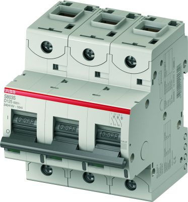 ABB Выключатель автоматический 3 полюс. S803C D16