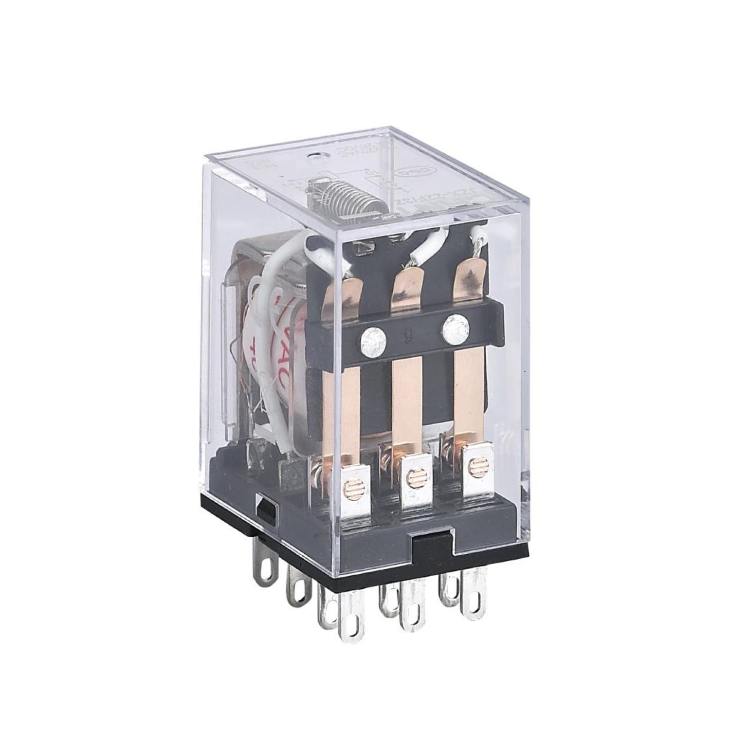 CHINT Промежуточное реле JZX-22F(D) 3 конт. с инд. LED 5А 24В DC (R)