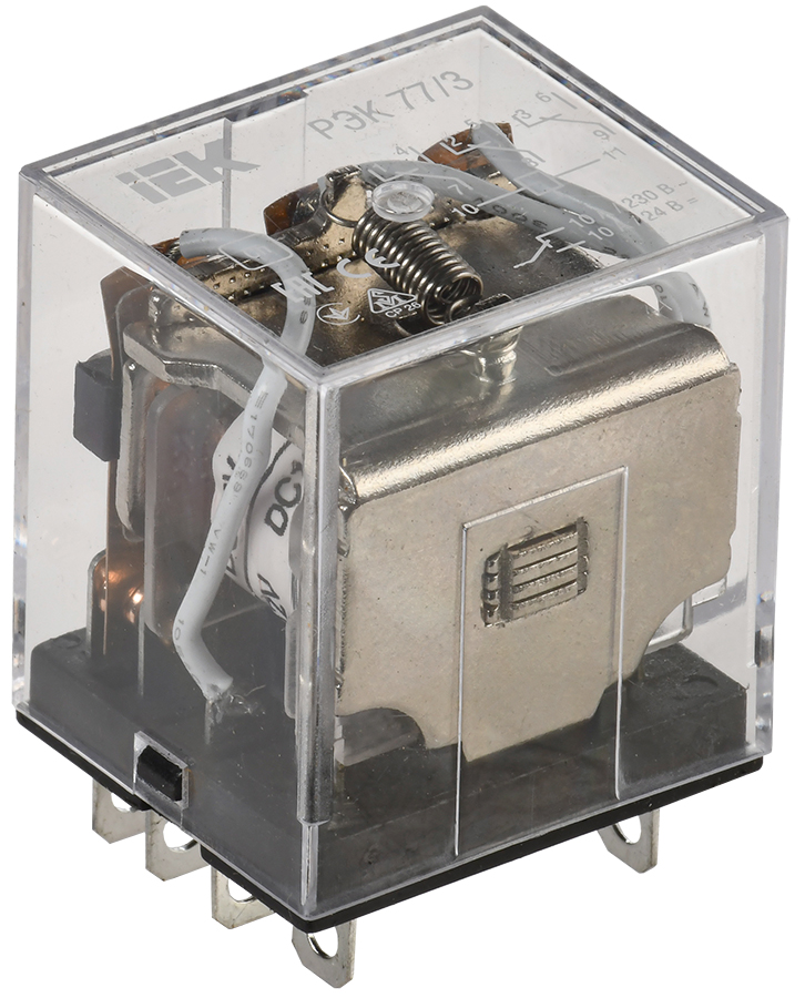 IEK ONI Реле РЭК77/3(LY3) 10А 12В DC