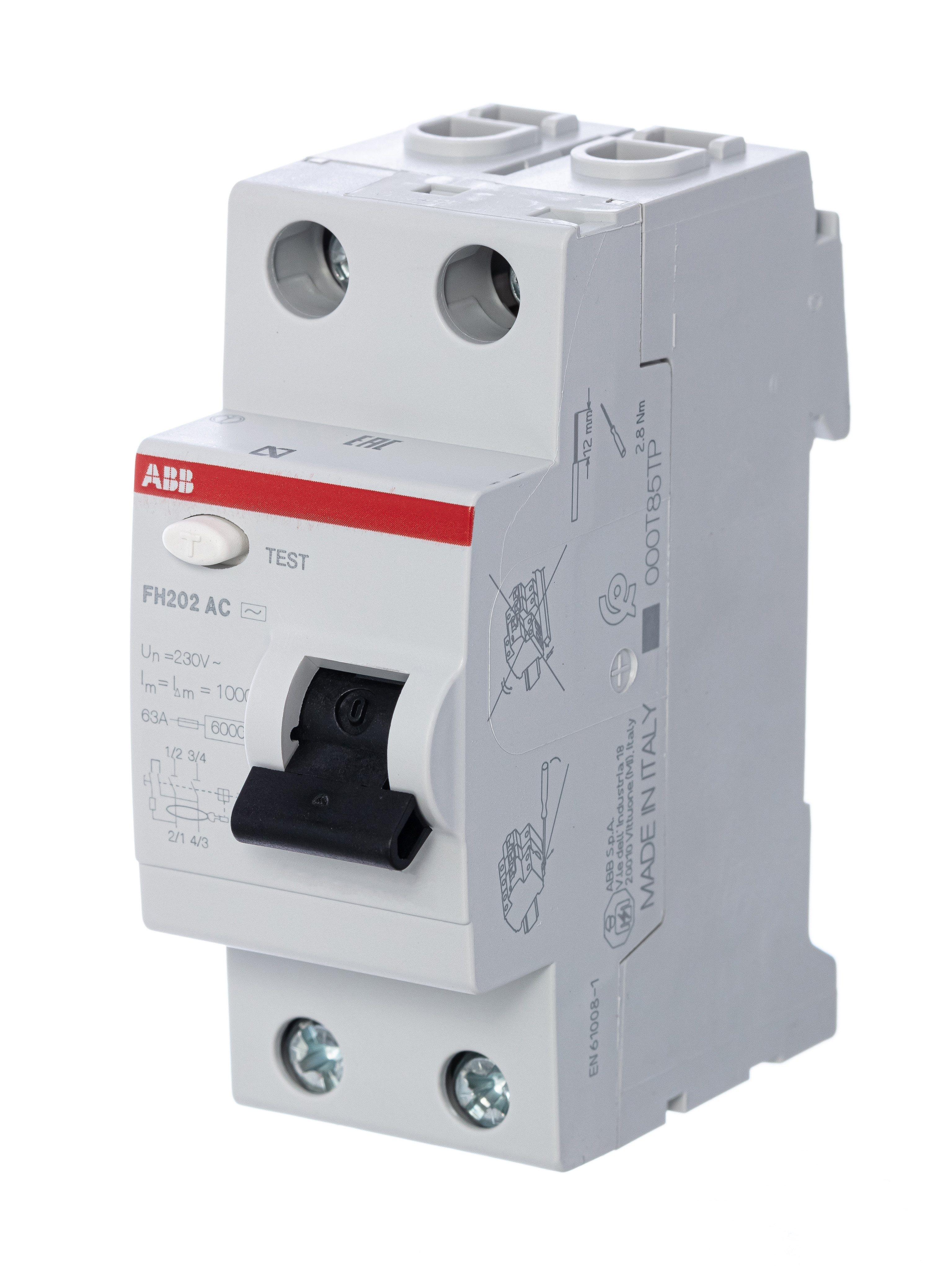 ABB FH202AC УЗО 2P 40A 30mA (AC)