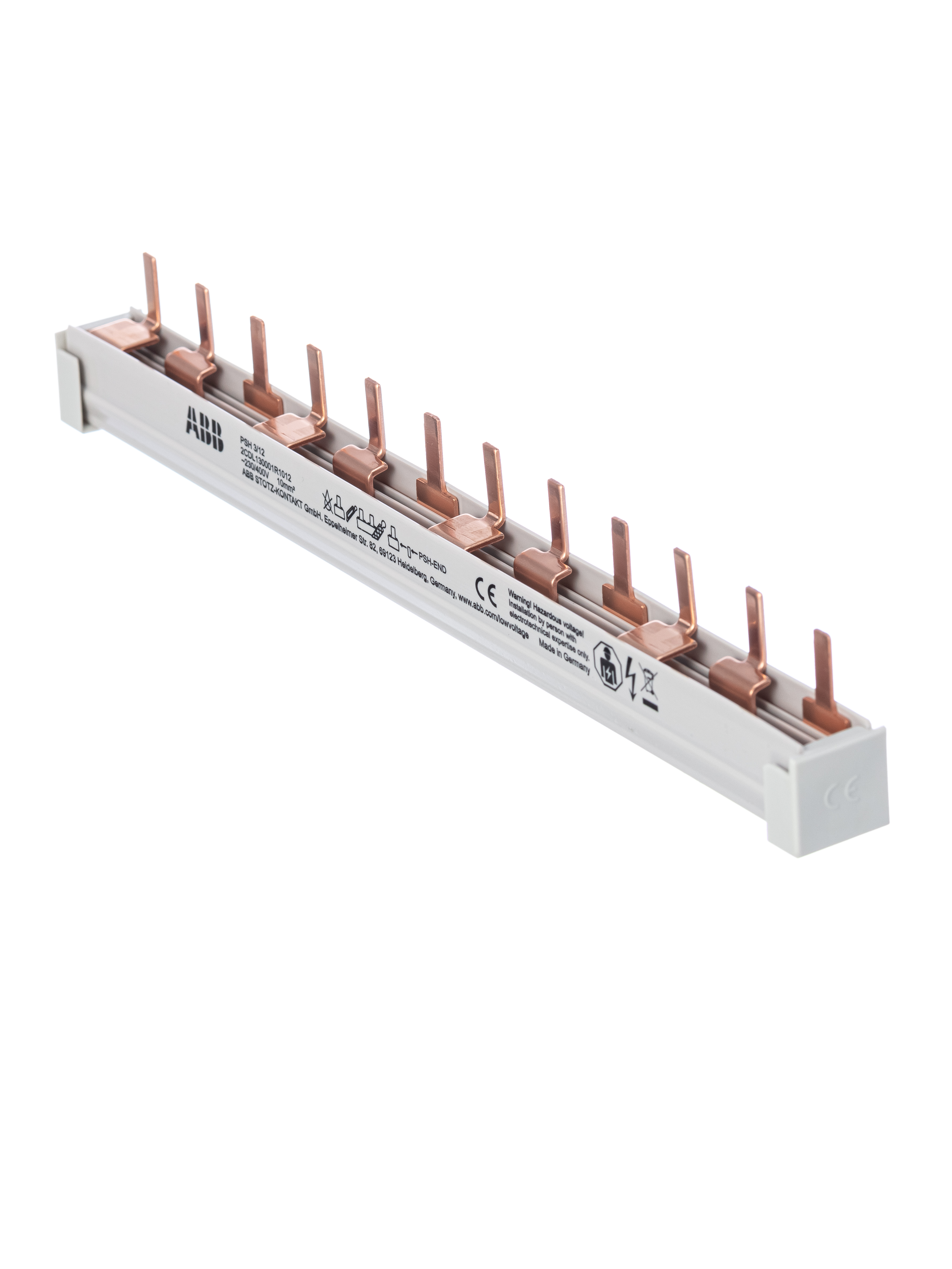 ABB PSH3/12 Шина 3Ф. к.h 12мод.