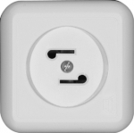 Systeme Electric Blanca Наруж бел розетка радио 30В 50-10000Гц (опт.упак.)
