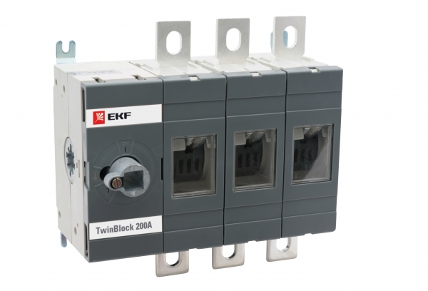 EKF PROxima Рубильник 200A 3P без рукоятки управления TwinBlock