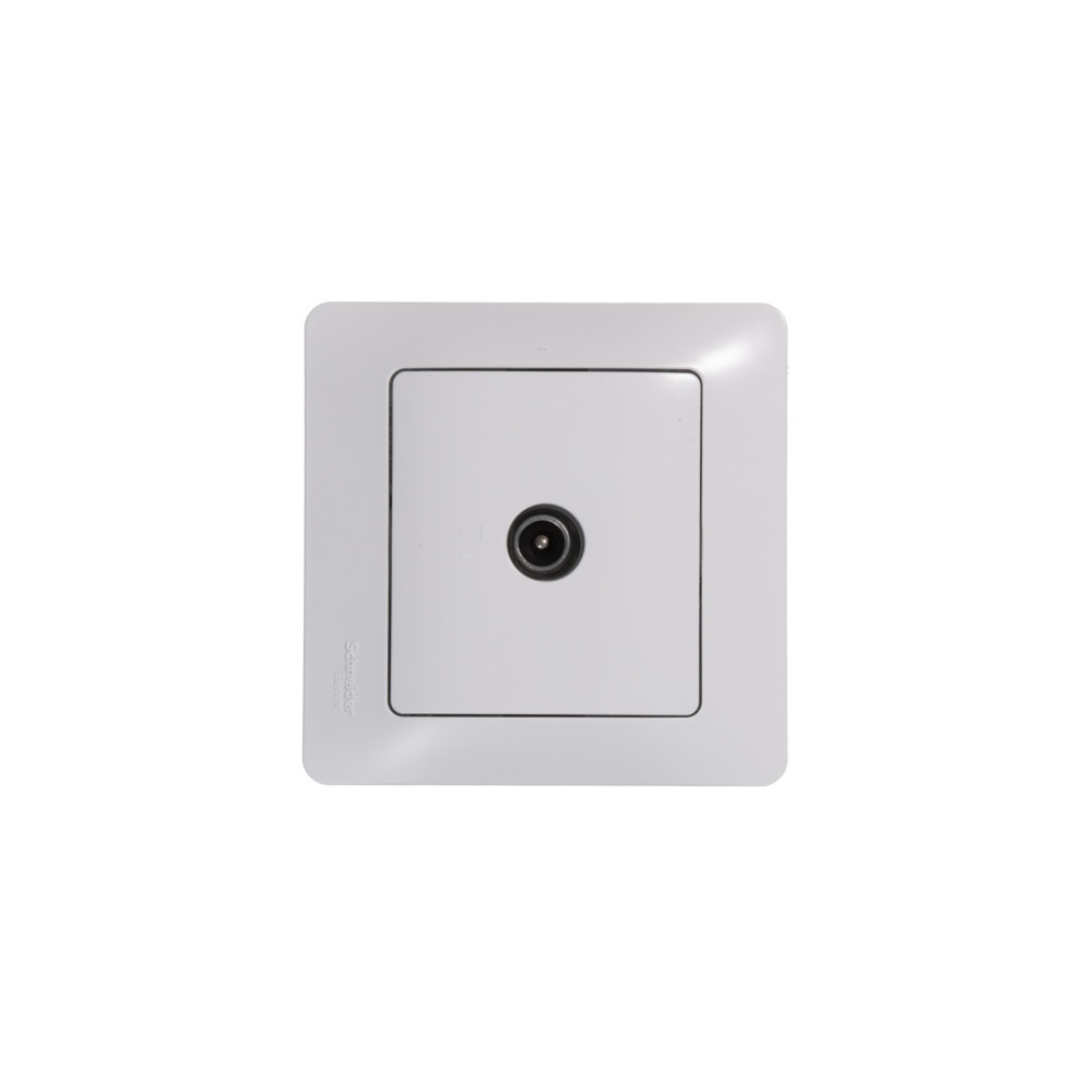 Systeme Electric Glossa Бел Розетка TV проходная 4DB