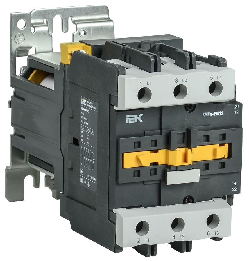 IEK Контактор КМИп-48012 80А 24В/АС3 1НО;1НЗ