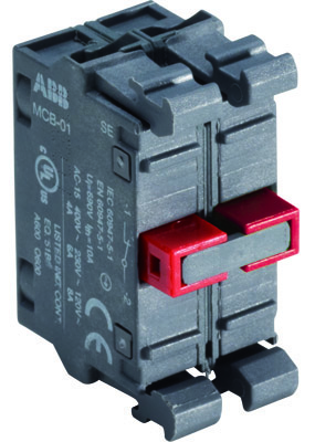 ABB MCB-02 Контактный блок двойной 2НЗ