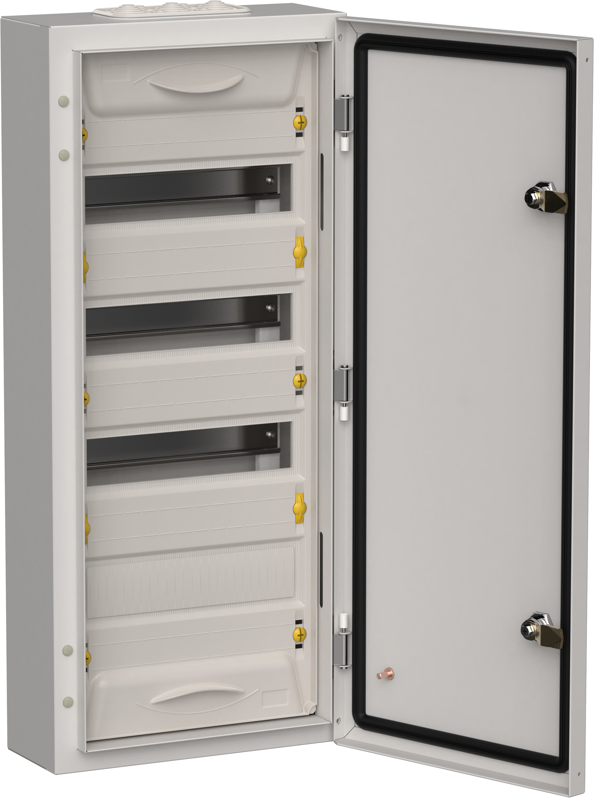 IEK TITAN 5 Корпус мет. ЩРн-48 (1х48) 710х310х140 IP54 сер