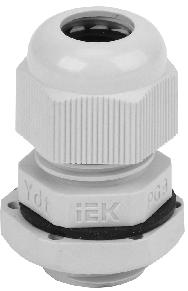 IEK Сальник PG9 диаметр проводника 6-7мм IP54