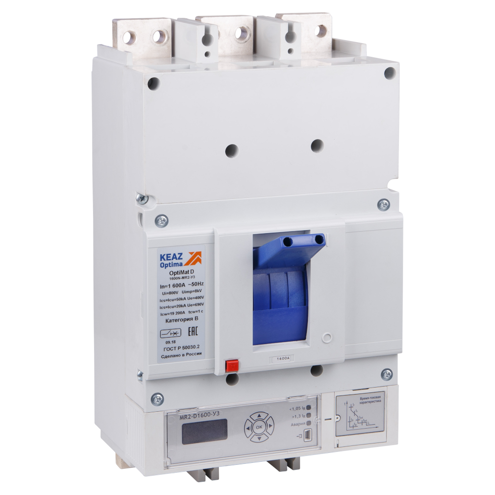 КЭАЗ Выключатель автоматический OptiMat D1000N-MR2-У3