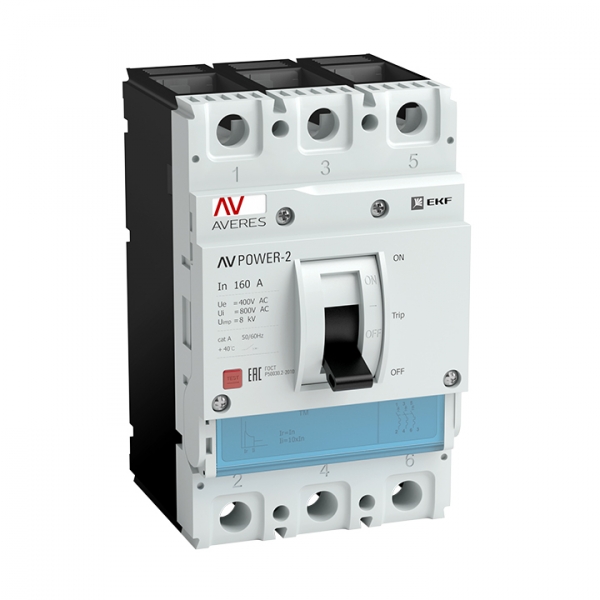 EKF Averes Автоматический выключатель AV POWER-1/3 160А 35kA TR