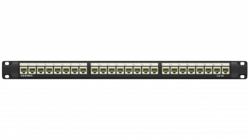 DKC Патч-панель 19",1U,CAT5E, 24 модуля RJ45, неэкранированная
